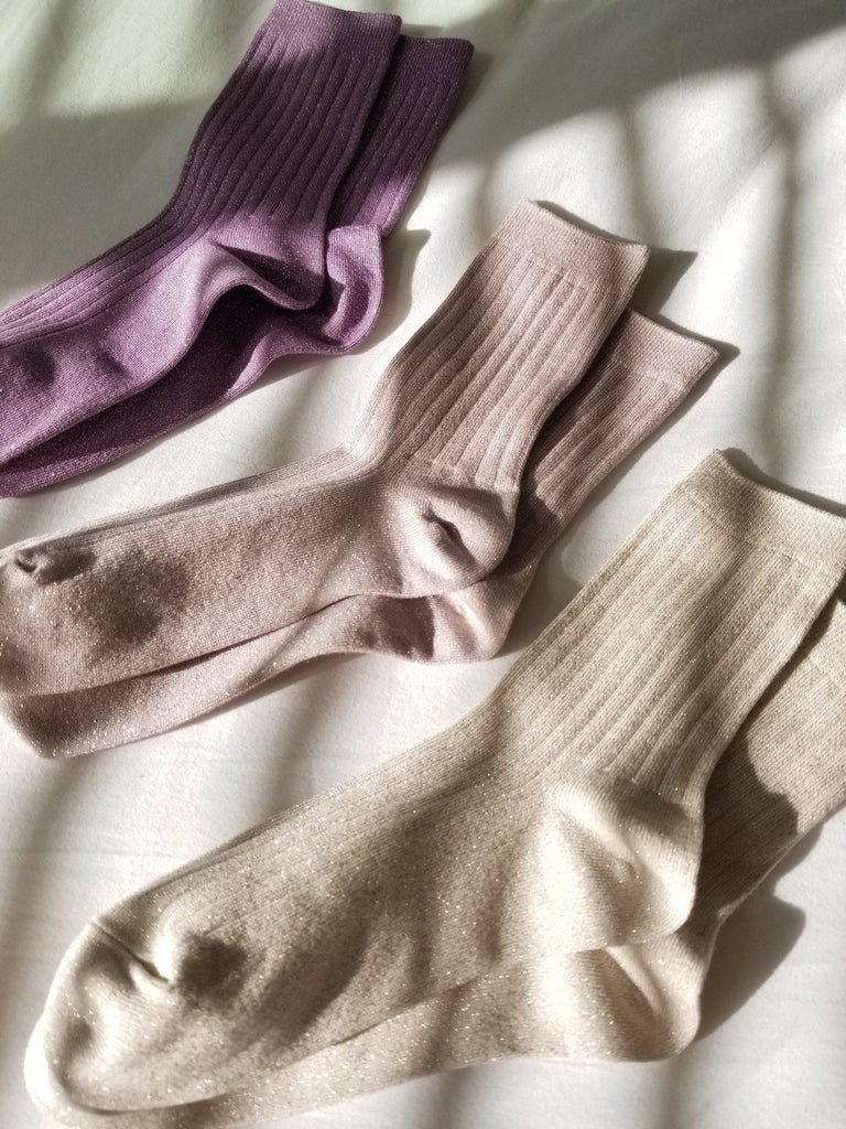 Her Socks - Glitter - Le Bon Shoppe - Socks - Gatley - Vancouver Canada
