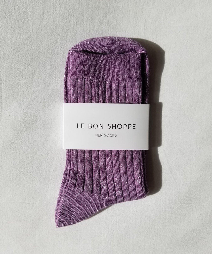 Her Socks - Glitter - Le Bon Shoppe - Socks - Gatley - Vancouver Canada
