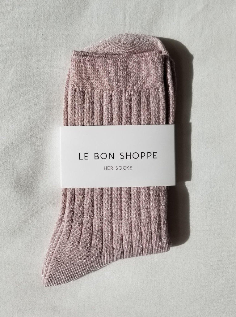 Her Socks - Glitter - Le Bon Shoppe - Socks - Gatley - Vancouver Canada