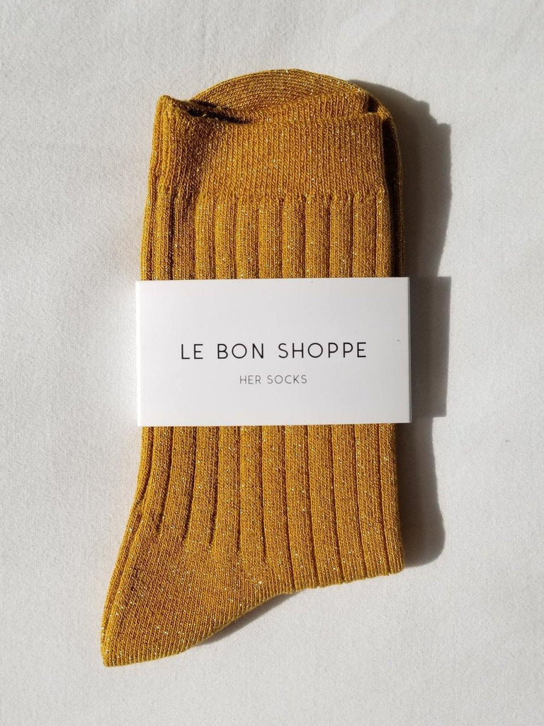Her Socks - Glitter - Le Bon Shoppe - Socks - Gatley - Vancouver Canada