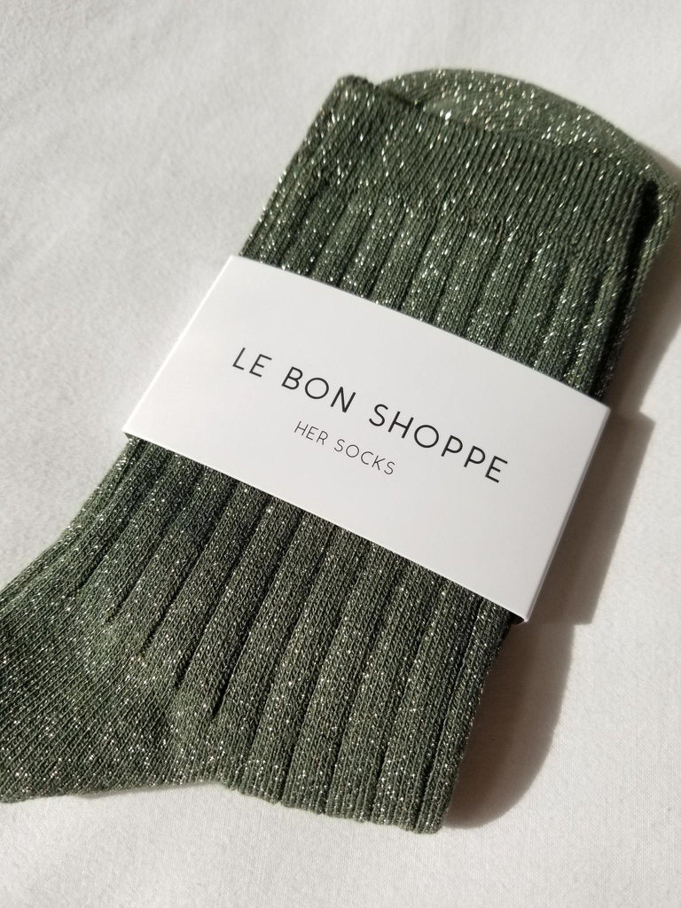 Her Socks - Glitter - Le Bon Shoppe - Socks - Gatley - Vancouver Canada