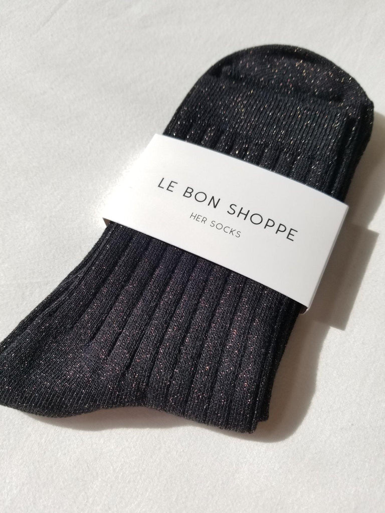 Her Socks - Glitter - Le Bon Shoppe - Socks - Gatley - Vancouver Canada