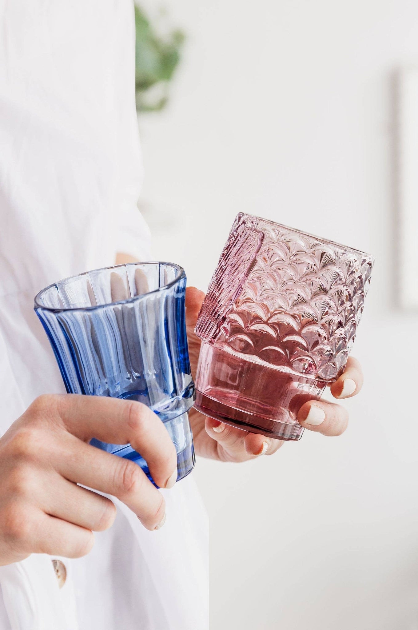 Fish Stacking Drinking Glass - Set of 4 - Rainbow– Gatley