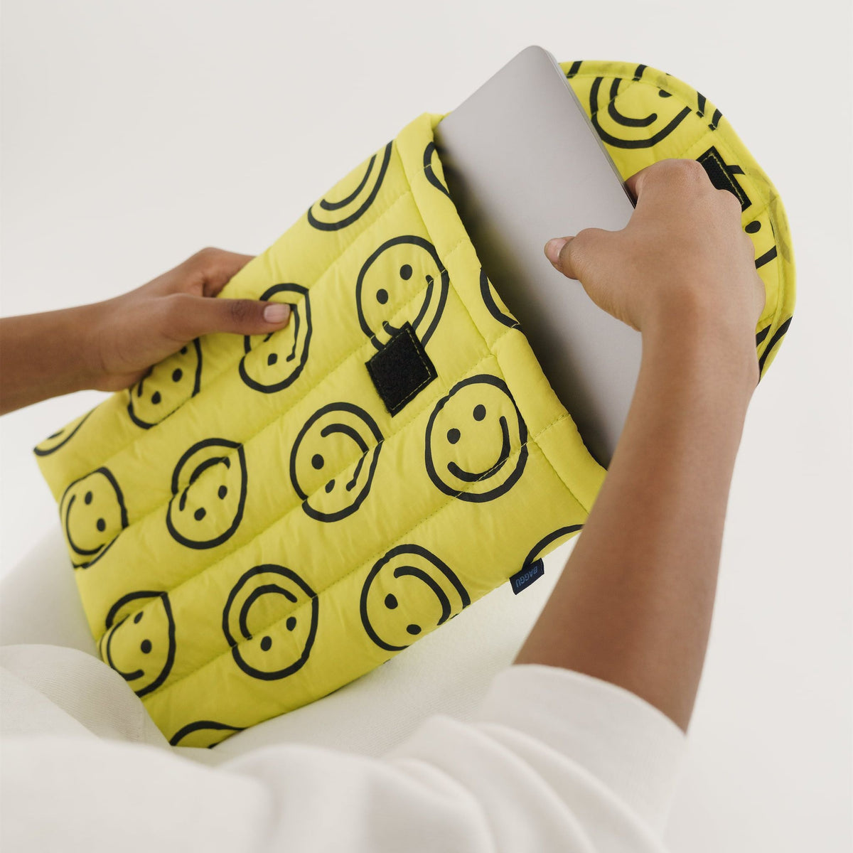 Yellow laptop sale sleeve